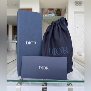 Dior Empty Shoes Gift Storage Box Set